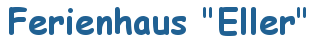 Ferienhaus Eller Logo